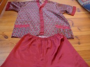 Męska pidżama r. L, krótkie spodenki, elegancka