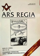 Kolekcja Czasopisma "ARS REGIA" (Wolnomularstwo, Historia, Filozofia) 