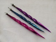 Bombki prl sople zakręcone retro ozdoby choinkowe vintage 