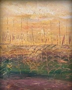 Oryginalny obraz akrylowy "Like the Summer" z certyfikatem autentyczności