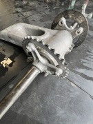 Yamaha YFZ 450 tylna oś