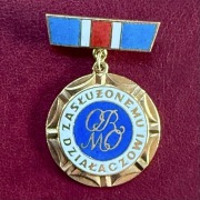 Złoty Medal zasłużonemu działaczowi ORMO PRL