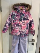 Kurtka narciarska + spodnie Spyder dla dziewczynki