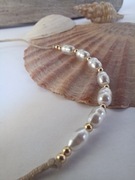 Bransoletka VENUS - piękna jak perły - regulowana, na lince