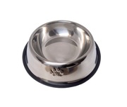 Miska metalowa z nakładką antypoślizgową 500ml