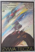 Plakat filmowy - Żywa tęcza - 1983 -  Maciej Woltman
