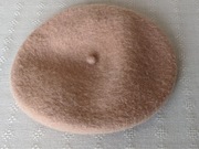 Czapka damska / beret beżowy