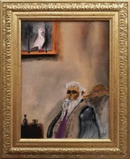 obraz olejny 30/40 Tytuł - Dziadek