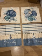 Komplet 4 poszewek na poduszki