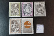 3286-3289 3286-89 Poczet królów i książąt polskich 1993 r. 