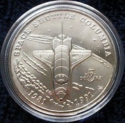 5 USD 10cio letni program podboju kosmosu columbia MN