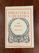 Biblioteka Narodowa Adam Mickiewicz „Zbiór poezji”