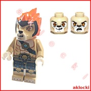 LEGO Chima FIGURKA loc017 Lew Leonidas (jak NOWY)