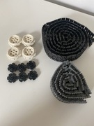 Lego Gąsienice 175 ogniw + 4 duże koła + 6 małych kół