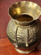 Wazon metalowy z Indii 18 cm