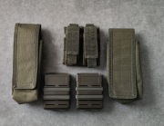 Zestaw ładownic olive Mil-tek