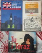 Zestaw 3 książek Gramatyka j. Angielski.