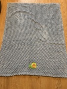 Koc dziecięcy niebieski