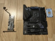 ASUS ROG STRIX B450-F GAMING + karta dźwiękowa ASUS Xonar DX 7.1 PCI-E