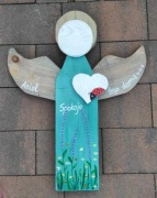 Drewniany anioł spokoju