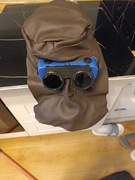 Kaptur spawalniczy małpka skóra nowa 