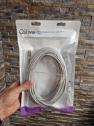 Qilive Kabel Sieciowy RJ45 CAT5e Q.9200 Szary 15 m
