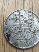 Moneta 20zł  PRL z roku 1973