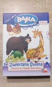 zwierzęta świata układanka 3+