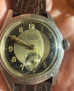 Stary zegarek wojskowy P.W.C Ww2 Swiss