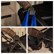 Uchwyty Cybex.Zestaw uchwytów do wózków Cybex. 5 sztuk. Czarne . Okazja 