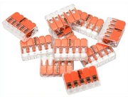 Złączka Wago 5-torowa, od 0,20-4,00mm2 221-415 70 sztuk