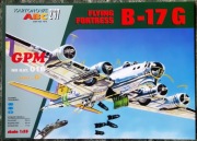 GPM 2 1997 nr.016 B-17 Flying fortress model 1:33 modelarz