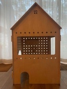 rewelacyjny drewniany domek do zabawy dla dzieci NUKO