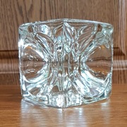 Dizajnerski świecznik proj.Jurnilk Czechosłowacja 