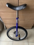 Jednokołowiec monocykl FISHBONE Sport 20 cali niebieski siodło 80 kg