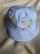 Jasno niebieski kapelusz 80 h&m