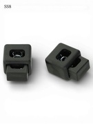 Stoper do sznurka, brązowy, 20 sztuk