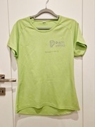 Bluzka z któtkim rękawem t-shirt neonowy zielony damski M S XS 164 cm