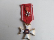 Order Odrodzenia Polski Polonia Restituta PRL 1944 + miniaturka