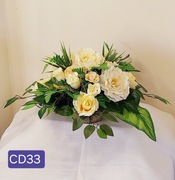 Stroik na grób cmentarz kompozycja kwiaty wiązanka nagrobna