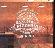 Naklejki personalizowane do lokalu sklepu biura bar firmowe nalepki