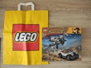 LEGO Indiana Jones 77012 Pościg Myśliwcem + torba