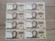 Zestaw banknotów z PRL 5000,1000, 500 zł, 103 szt. obiegowe gratis 27 sztuk
