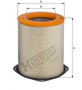 Filtr powietrza Hengst E316L - VOLVO FH12 1992-2008 oraz NH12 1997-