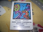 DRÓBKA - ZBIÓR ZADAŃ Z MATEMATYKI - I i II LO