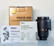 Obiektyw Nikkor AF-S 24-70mm f/2.8 G ED BARDZO DOBRY