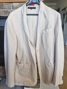 Marynarka Tommy Hilfiger bawełna len