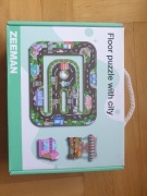 duże puzzle podłogowe Zeeman - ulice miasta
