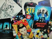 Naklejki stranger things 18 sztuk matowe aż 8cm