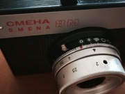 Aparat SMENA 8M CCCP   Futerał + Instrukcja  Kolekcjonerski SMIENA CMEHA